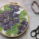 Hydrangea Hoop Art Hand Embroidery Kit additional 2