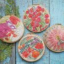Ladybird and Butterfly Embroidery Pattern Design additional 3