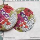 Ladybird and Butterfly Embroidery Pattern Design additional 6