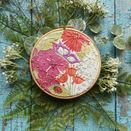 Ladybird and Butterfly Embroidery Pattern Design additional 1