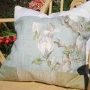 'Magnolia' Floral Embroidered Cushions additional 3