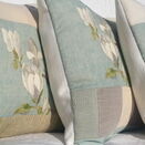 'Magnolia' Floral Embroidered Cushions additional 1