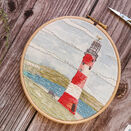 Lighthouse Linen Embroidery Pattern Panel additional 7