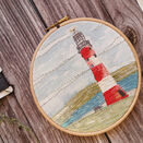 Lighthouse Linen Embroidery Pattern Panel additional 3