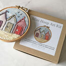 Mini Hoop Hand Embroidery Kit - Beach Huts additional 4