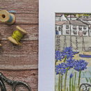 Mousehole Coastal Embroidery Pattern Design additional 9