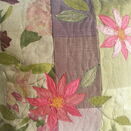 Embroidered Appliqued Flower Cushions additional 3