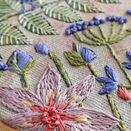 Summer Birdsong Linen Embroidery Pattern Design additional 7