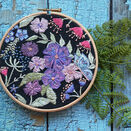 Nicotiana Flowers Hand Embroidery Kit additional 2