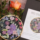 Nicotiana Flowers Hand Embroidery Kit additional 5