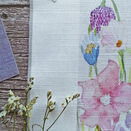 Spring Garden Floral Linen Embroidery Pattern Design additional 5