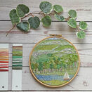 'Sailing along the Estuary' Embroidery Pattern On Linen additional 9