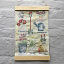 Springtime Gardening Embroidery Pattern Design - Mini Wallhanging - additional 13