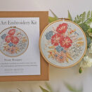 Peony Bouquet Floral Embroidery Kit additional 6