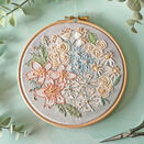 Pastel Blooms Flower Embroidery Pattern Design additional 6