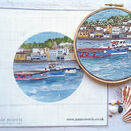 *NEW* Coastal Fishing Village Embroidery Pattern Design additional 1