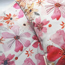 *NEW* Pink Botanical Watercolour Embroidery Pattern For Cushion Cover additional 2