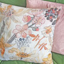 *NEW* Day Lily Yellow Botanical Embroidery Pattern For Cushion Cover additional 6
