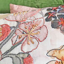 *NEW* Day Lily Yellow Botanical Embroidery Pattern For Cushion Cover additional 8
