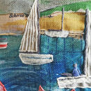 Sunny Bay Coastal Embroidery Mini Wall Hanging Panel additional 4