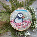 Puffin Island Embroidery Pattern Design additional 3