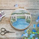 Menai Bridge Coastal Hand Embroidery Kit additional 1