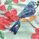 Cherry Blossom and Blue Tit Embroidery Pattern Design additional 10
