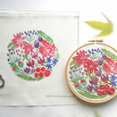 Cyclamen Flowers Embroidery Pattern additional 4