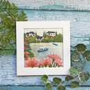 'A Daydreamy Afternoon' Coastal Scene embroidery pattern additional 1