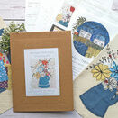 *NEW* Floral Bouquet Applique Embroidery Slow Stitching Kit additional 7