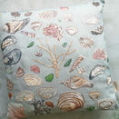 *NEW* White Shell Cushion Front  Embroidery Panel additional 7