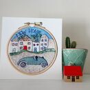 'New Home' Printed Embroidery Greetings Card additional 2