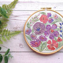 Cottage Garden Floral Embroidery Pattern additional 6
