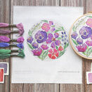 Cottage Garden Floral Embroidery Pattern additional 4