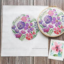 *NEW* Cottage Garden Floral Embroidery Pattern additional 1