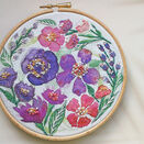 Cottage Garden Floral Embroidery Pattern additional 3