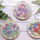 *NEW* Cottage Garden Floral Embroidery Pattern additional 4