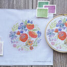 Poppies Floral Hand Embroidery Kit additional 10