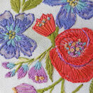 Poppies Floral Hand Embroidery Kit additional 6