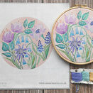Bluebells Floral Embroidery Pattern additional 4