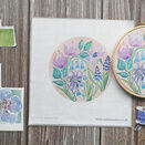 *NEW* Bluebells Floral Embroidery Pattern additional 1