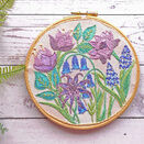 Bluebells Floral Embroidery Pattern additional 1