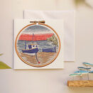 *NEW* Moored Boats Greetings Card additional 1