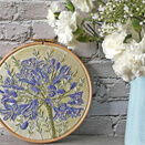 *NEW* Stitch Set: Agapanthus Embroidery Pattern with Stitch Guides additional 2