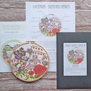 *NEW* Stitch Set : Dicentra (bleeding hearts) Embroidery pattern with instructions and colour guides additional 3