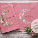 *NEW* Pink Moon Journal Embroidery Panel additional 1
