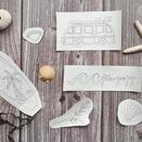 *NEW* Stick and Stitch Embroidery Templates: The Beach Life Set additional 1