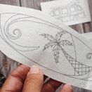 *NEW* Stick and Stitch Embroidery Templates: The Beach Life Set additional 6
