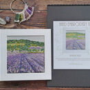 *NEW* Lavender Fields Linen Hand Embroidery Kit additional 8