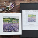 *NEW* Lavender Fields Linen Hand Embroidery Kit additional 1